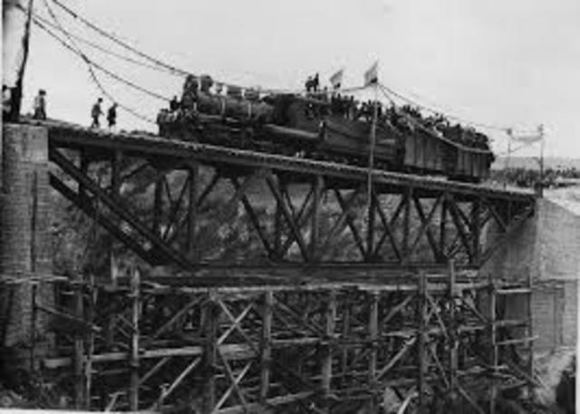 Arribo del Ferrocarril a Ibarra