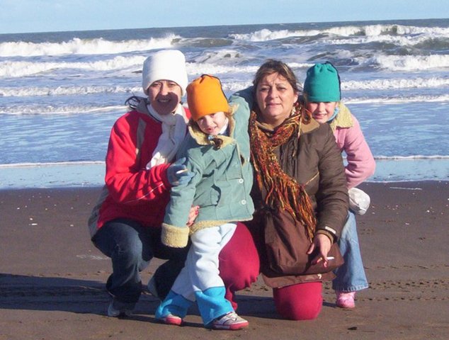 My mother, my sister, my mom friend and I enjoyed the winter holidays