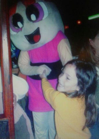 The character and I  are laughed in the holidays