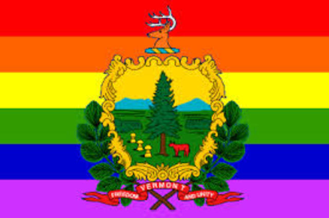 Vermont recognizes gay marriage and promotes civil unions