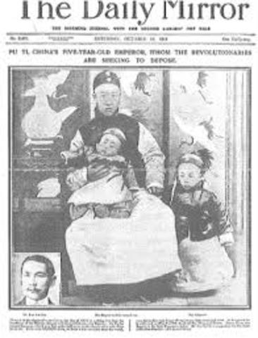 Fall of Qing 1911
