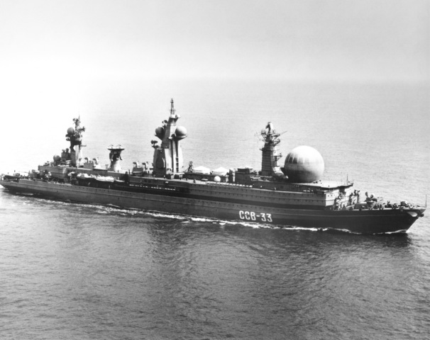 Soviet ships are ordered to stopped