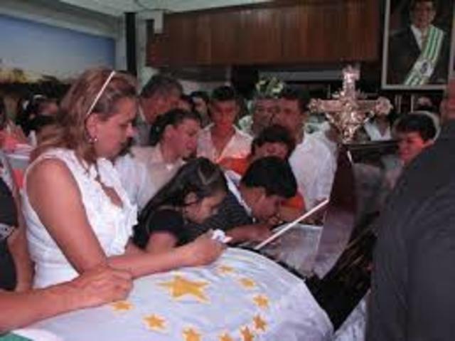 Asesinato gobernador Caquetá
