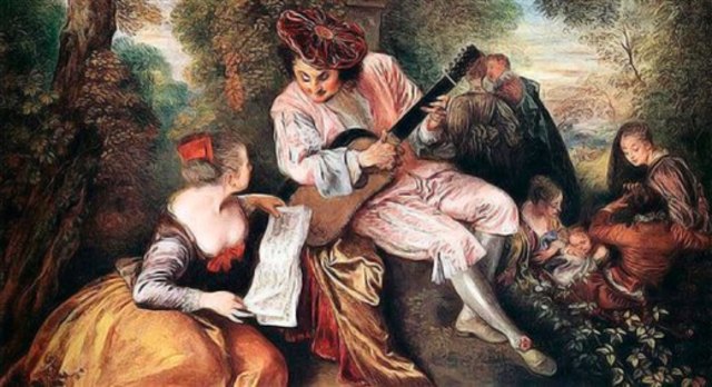 musica de los 1725-1760