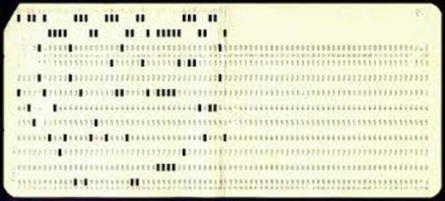 La tarjeta de Hollerith es patentada por Hollerith