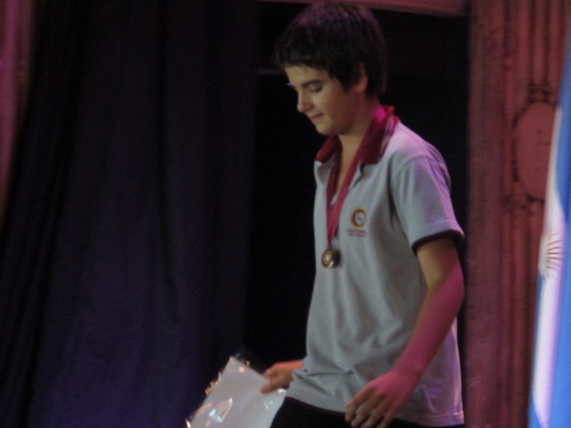 It was the last  school day when my teacher gave me the  diploma.It was my last year in the  primary school. Then I went to dinner with my family and friends.