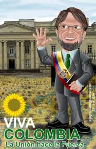 Candidato presidencial por el Partido Verde en 2010
