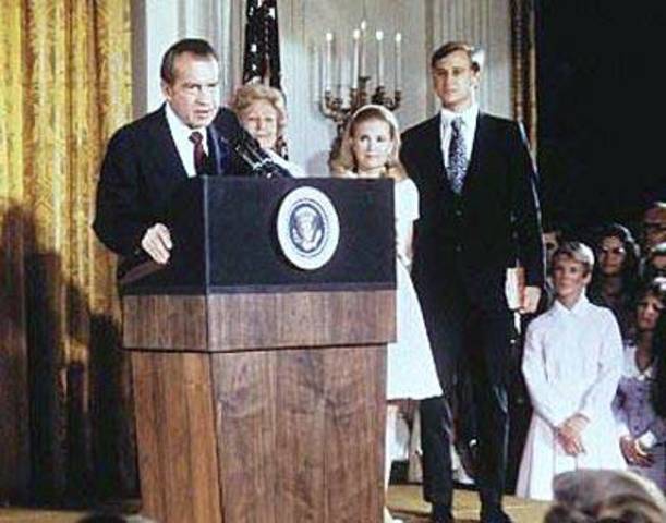 Resignation of President Nixon