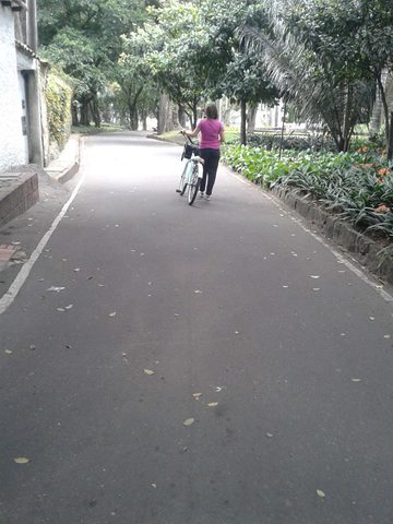 Aprendio a montar Bicicleta