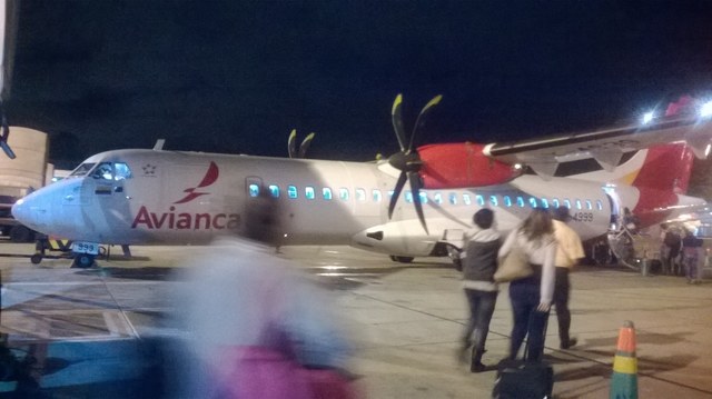 Primer Viaje en Avion