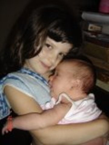 Nació Viky, mi hermana