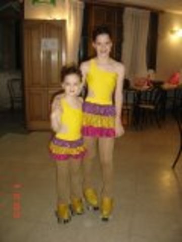 Primer show de patín