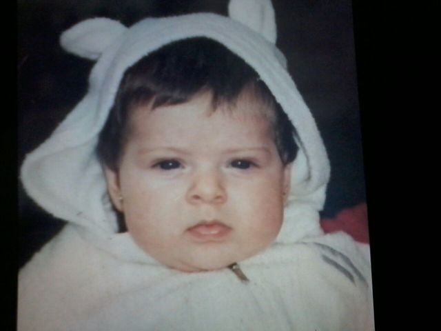 i wore the costume rabbit when i are baby