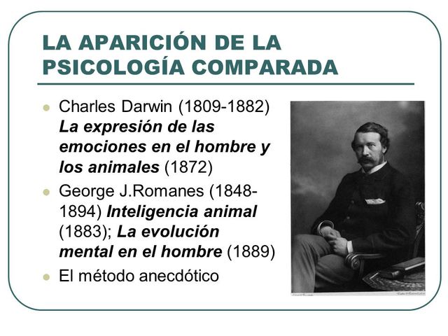 DARWING(1873 psicología animal comparada)