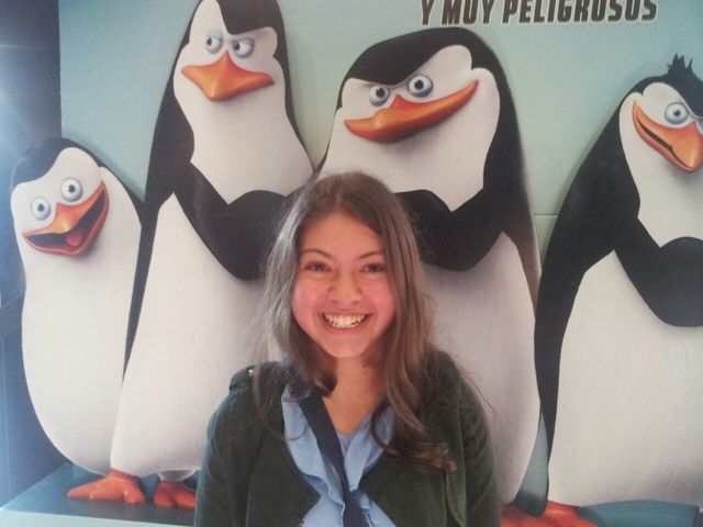 I saw the film The Penguins of Magdascar in the holidays