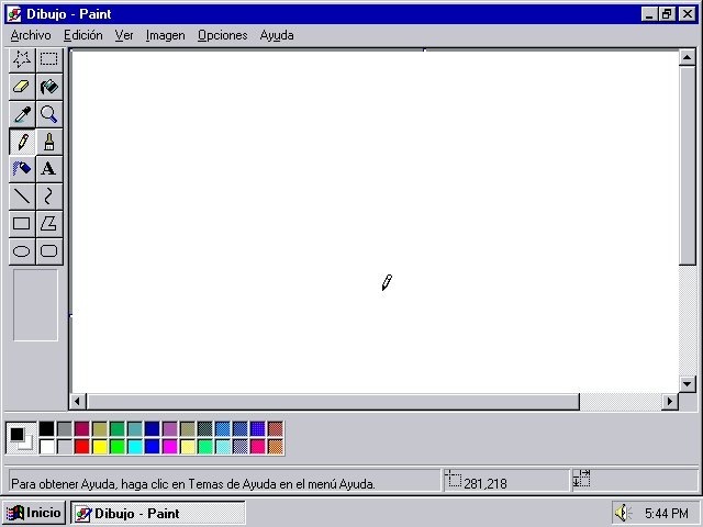 Primera vez que utilizo una computadora