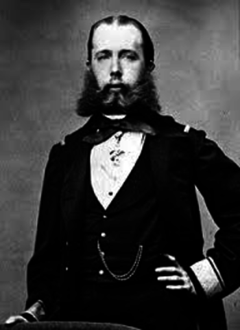 Archduke Ferdinand Maximilian was installed as Emperor of Mexico