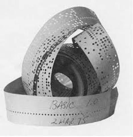 Cinta de Papel Perforado