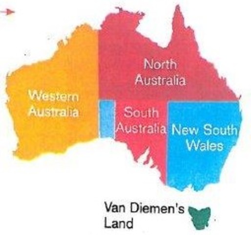 North Australia was made a colony