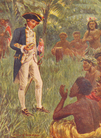 Captian Cook first Voyage