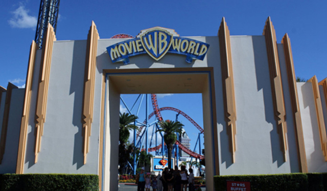 My first time going to Movie World