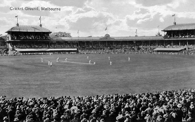 The Melbourne Cricket Ground (MCG) was built