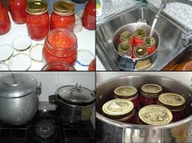 PRIMER METODO EFICAZ DE ESTERILIZACION DE ALIMENTOS