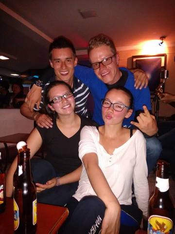 Amigos, celebración.