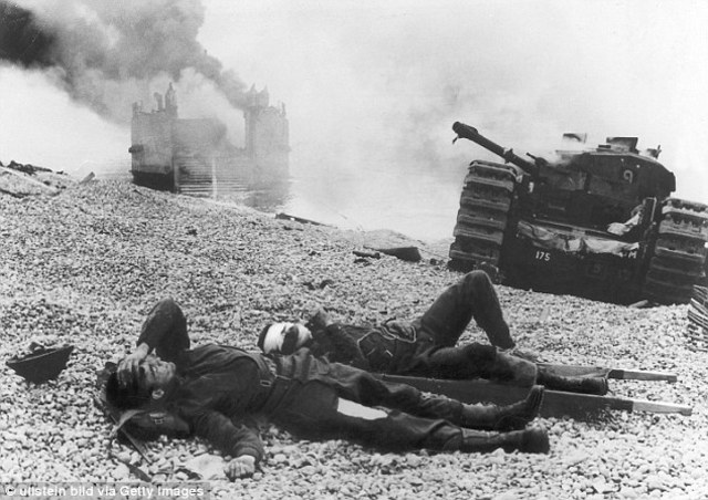 Canadian troops make a disastrous raid on the French port of Dieppe