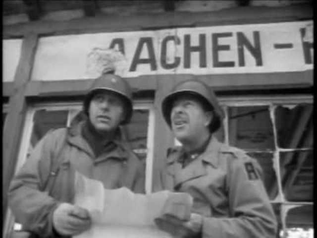 Allies take Aachen, a German city