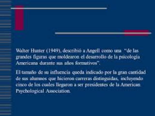 HUNTER(1924 NIEGA LA EXISTENCIA DE LA CONCIENCIA)