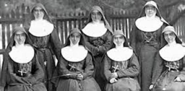 Irene joined the Sisters of St Joseph