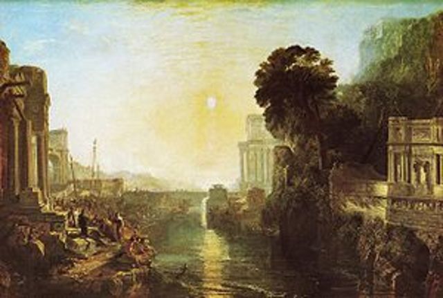 Dido Building Carthage (Rise of Carthahinian Empire) by JMW Turner