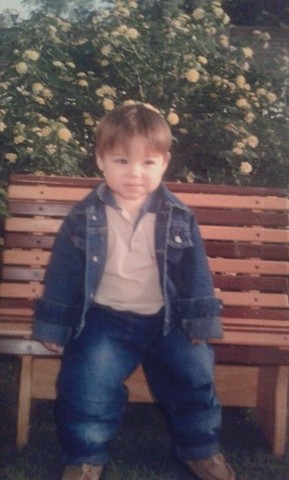 I was in the backyard of my house.