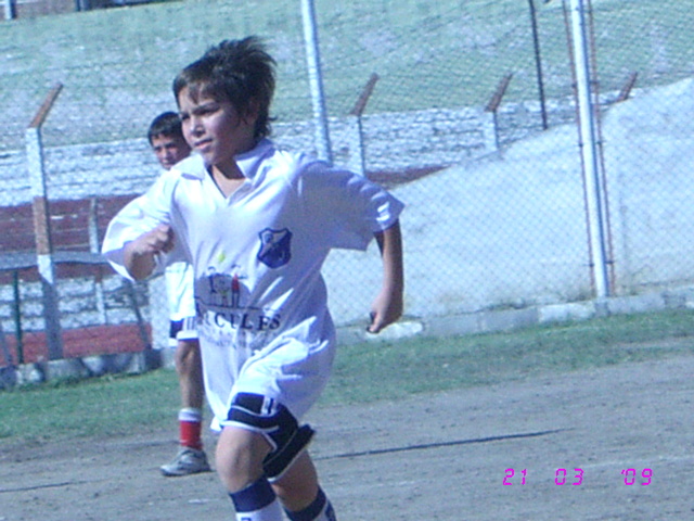 This was my first soccer game.