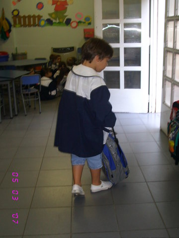 I was starting kinder garden