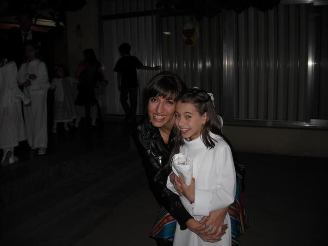 When I made my first communion.