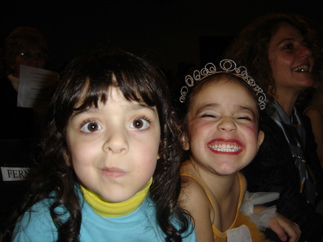 My cousin and i saw a theatre performance.