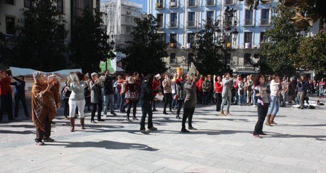 Flashmob por las Palomas