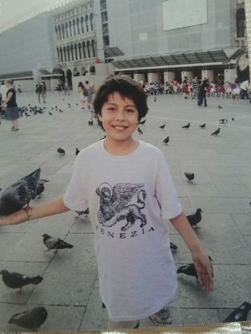 I traveled to Europe with my family