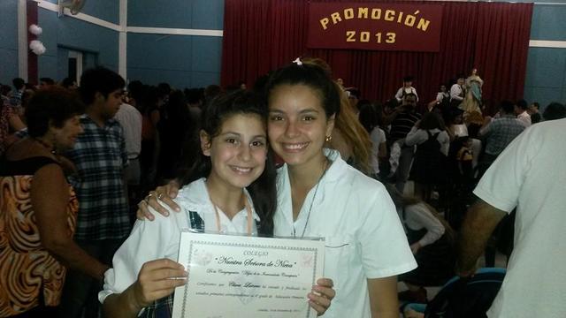 She was my cousin Lulu, and this is m last day in the school.