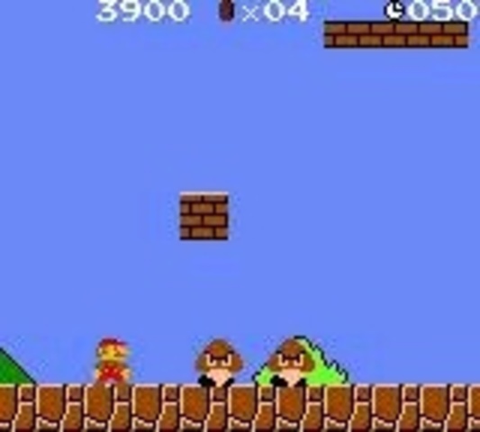 Apareció Super Mario Bros