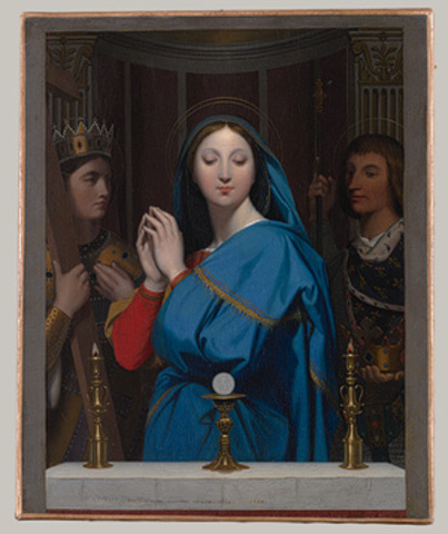 The Virgin Adoring the Host