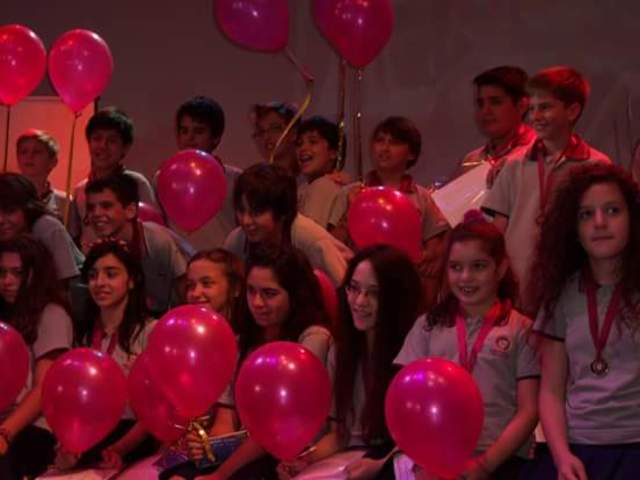 I finished sixth grade in the school