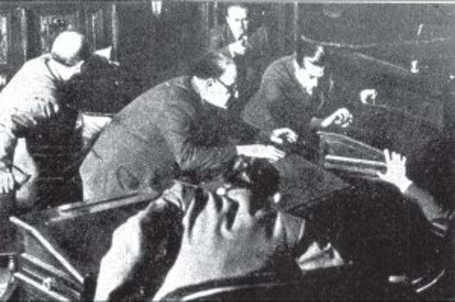 Debate en el senado argentino