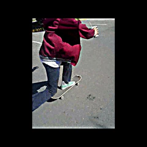 I rode my skateboard last day