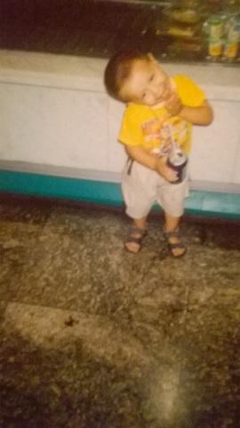 I drank pepsi in my house las year