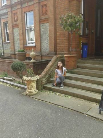 I took photographs with a friend of my daddy.