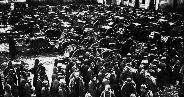 Military defeat for Russia