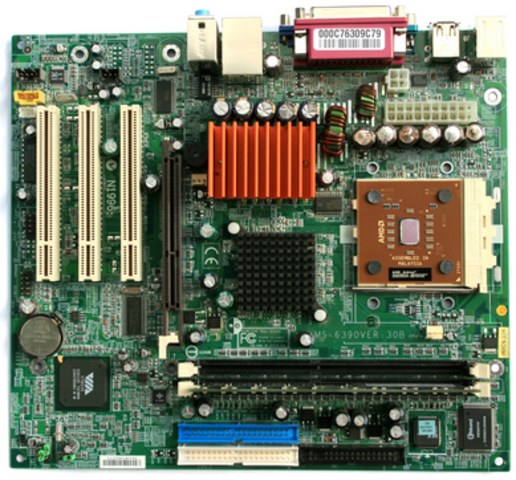 Primer certificado de un Curso de reparación de PC.